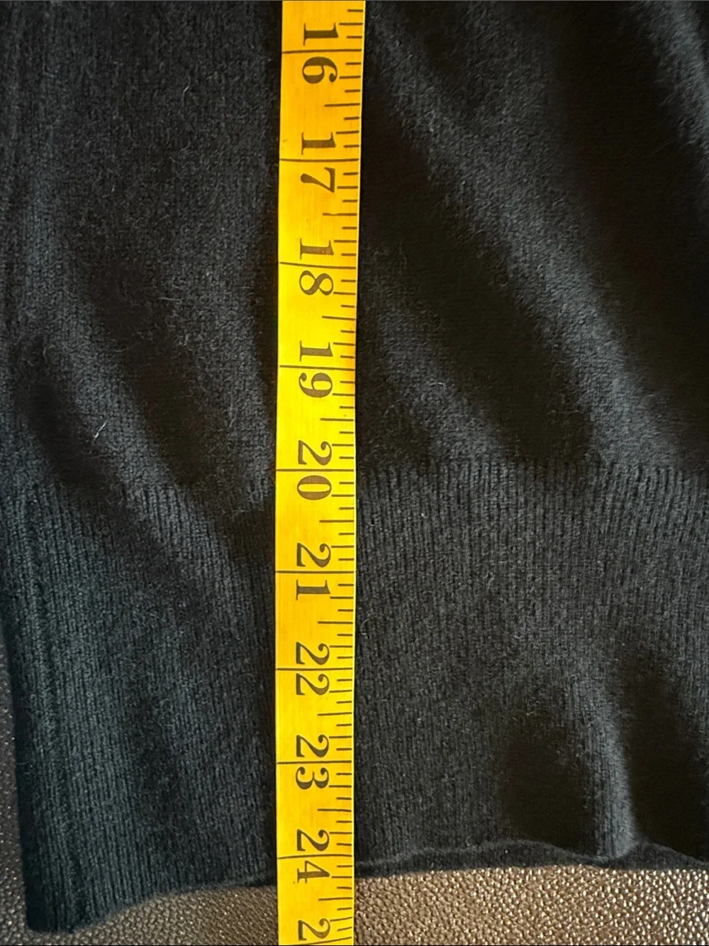J. Crew Black Cashmere Turtleneck Slimfit Classic Sweater size XS